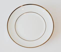 DISH, 7 in. IVORY SALAD PLATE