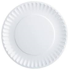 DISH, 10 in. WHITE DINNER PLATE