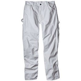 Painter's Pants, White Drill Fabric, Men's 40 x 32-In.