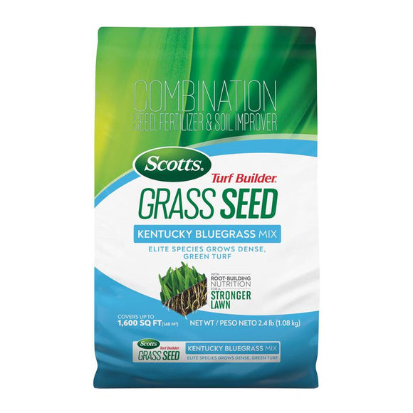 Scotts® Turf Builder® Grass Seed Kentucky Bluegrass Mix 2.4 lbs. (2.4 lbs.)