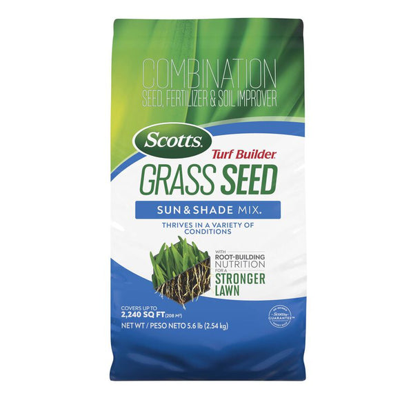 Scotts® Turf Builder® Grass Seed Sun & Shade Mix® 5.6 lbs (5.6 lbs)