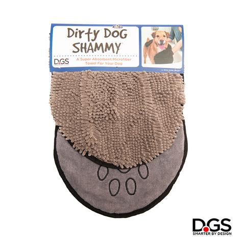 D.GS Dirty Dog Shammy Towel (Grey)