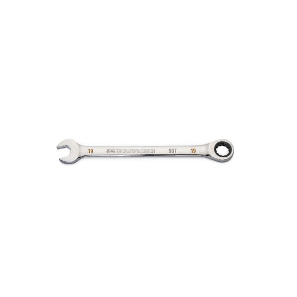 GearWrench 19mm 90-Tooth 12 Point Ratcheting Combination Wrench (19mm)