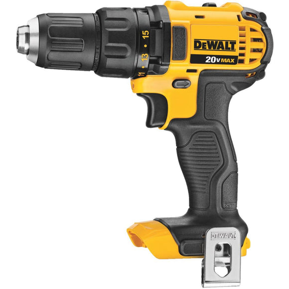 DeWalt 20 Volt MAX Lithium-Ion 1/2 In. Compact Cordless Drill (Bare Tool)
