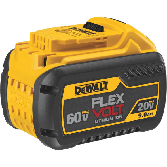 DeWalt Flexvolt 20 Volt and 60 Volt MAX Lithium-Ion 9.0 Ah Tool Battery