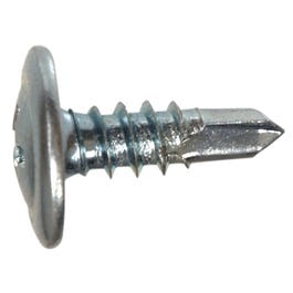 Self-Drilling Lath Screw, Truss Head, Zinc, 1-5/8-In. x #8, 1-Lb.
