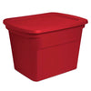 Sterilite 1731  18 Gal. Tote (Rocket Red)