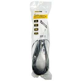 Super Heavy Duty Cable Tie, UV Black, 22-In., 25-Pk.