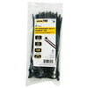 Standard Duty Cable Tie, UV Black, 8-In., 100-Pk.