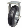 Rigid Caster, Pneumatic Wheel, 12-In.