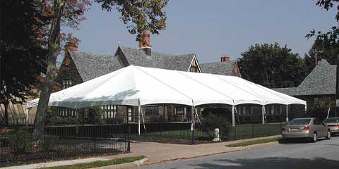 40x100 TopTec Keder Future Trac Frame Tent