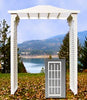 CAPE WINDS WEDDING ARCH, WHITE