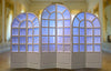 SUNLIGHT BACKDROP WITH CURTAINS