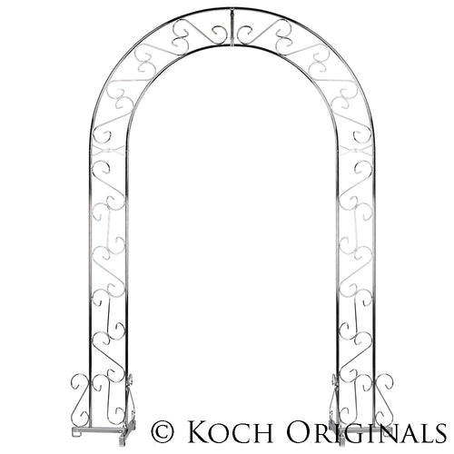 WEDDING ARCH, SILVER
