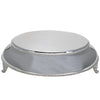 14 or 18 SILVER CAKE STAND, ROUND