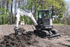 TRACK HOE, BOBCAT E26 CABBED w/ 9' REACH