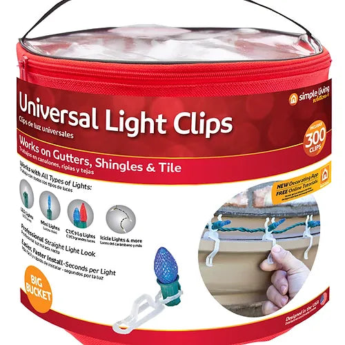 Simple Living Solutions Universal Light Clips