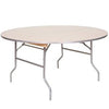 TABLE, 72 ROUND