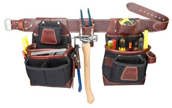 Occidental Leather 8580 FatLip Tool Bag Set (Medium)