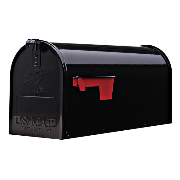 Gibraltar Elite Post Mount Mailbox (Black)