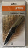 STIHL ® Micarta Handle 7 5/8 Stainless Steel Lock Blade Knife - Sharp & Strong