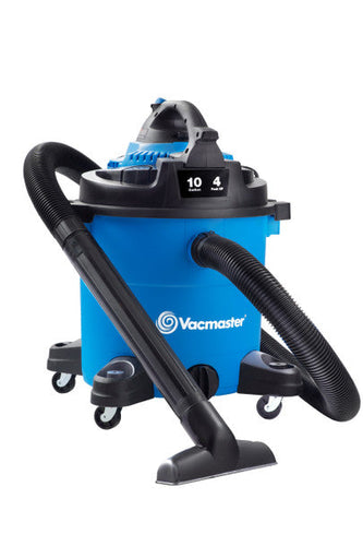 Vacmaster 10-Gallon* 4 Peak HP† Wet/Dry Vacuum with Detachable Blower VBVA1010PF (10 Gallon)