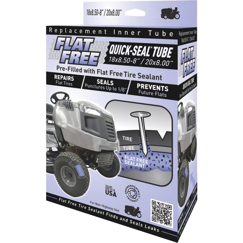Flat Free Sealant Filled 8 In. Lawn Mower Tire Inner Tube