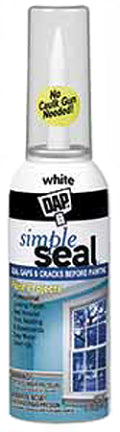 CAULK 9 OZ WHT PAI NT PRJCT SIMPLE SEAL