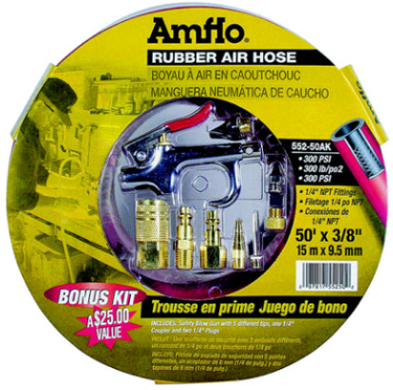 HOSE 3/8X50 RUBBER AIR