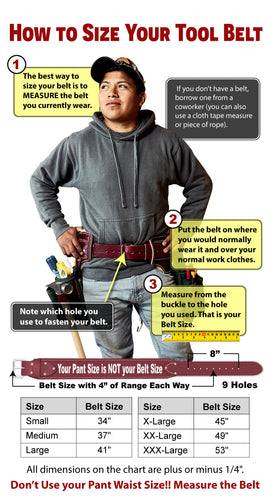 Occidental Leather 5035 H.D. Ranger Leather Work Belt