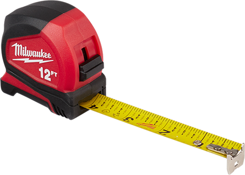 Milwaukee Compact Tape Measures 12'