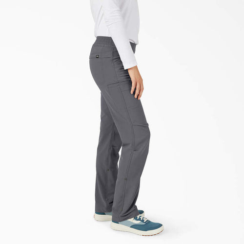 Dickies Women's Cooling Relaxed Straight Fit Roll-Up Pants