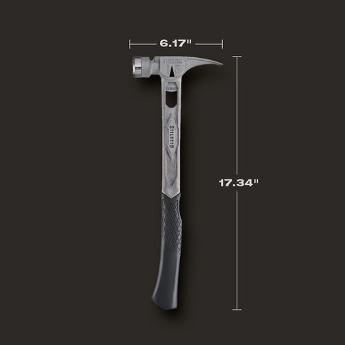 Stiletto 15 oz TIBONE™ Milled/Curved Titanium (Copy)