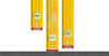 Stabila Spirit levels, Type 196 Heavy Duty Level Set
