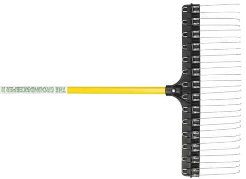 Groundskeeper II 21” Rake w/ 55” Fiberglass Handle