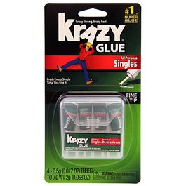 4-Pack Krazy Glue Singles