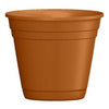 Riverland Planter With Saucer, Light Terra Cotta Resin, 4-In.