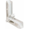 Screen Frame Corner, White, 7/16 x 3/4-In., 20-Pk.