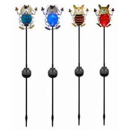 Solar Spiral Animal Stake Lights