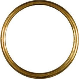 Solid Brass Connecting Ring, 1-3/4-In.