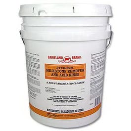 Sterosol Milkstone Remover & Acid Rinse For Dairy Applications, 5-Gals.