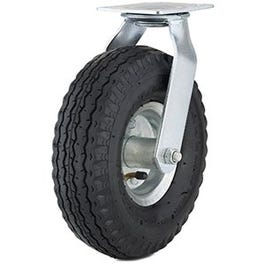 Swivel Caster, Pneumatic Wheel, 12-In.