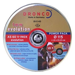ThinCut Cutting Wheel, For Metal/Stainless, 4-1/2 x 7/8-In., 10-Pk.