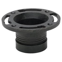 Twist-N-Set Toilet Flange, Cast Iron