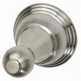 Vintage Robe Hook, Brushed Nickel