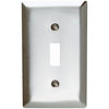 Wall Plate, Single Toggle, Stainless Steel
