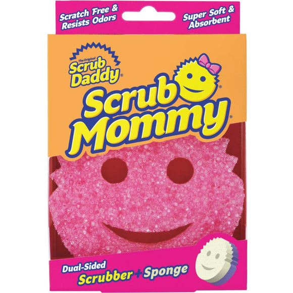 Scrub Mommy 6 In. x 4.125 In. Dual Sided Purple Scrub Sponge