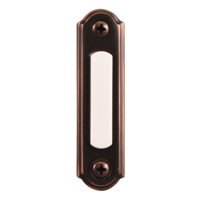 Heath Zenith SL-557 Wired Push Button Doorbell
