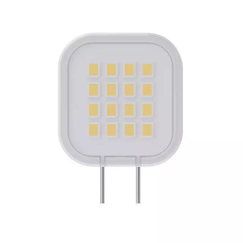 GE Specialty T4 LED Light Bulb Puck Light Replacement 50 Watt Replacement G8 Flat Pin Base