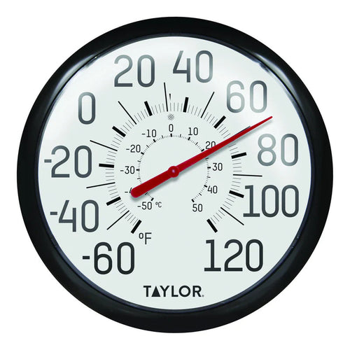 Taylor Big & Bold Dial Outdoor Thermometer